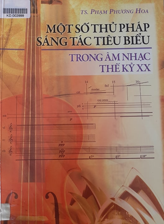 Một số thủ pháp sáng tác tiêu biểu trong âm nhạc thế kỷ XX - TS. Phạm Phương Hoa