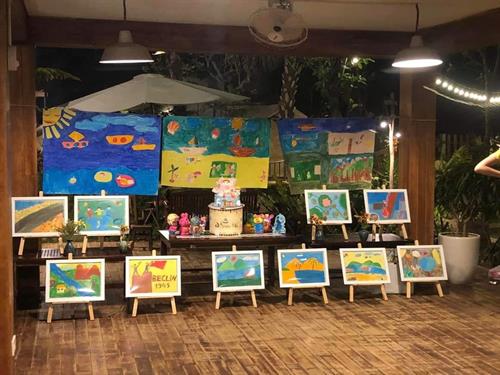Công đoàn Trường Cao đẳng Văn hoá Nghệ thuật Nghệ An tổ chức Hội thi vẽ tranh thiếu nhi  nhân ngày Quốc tế tiếu nhi