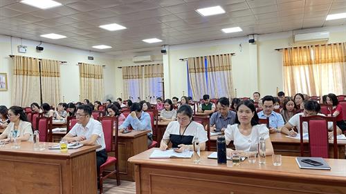 Đảng ủy Trường CĐ VHNT Nghệ An tổ chức triển khai Hội nghị học tập, quán triệt chuyên đề học tập và làm theo tư tưởng, đạo đức, phong cách Hồ Chí Minh